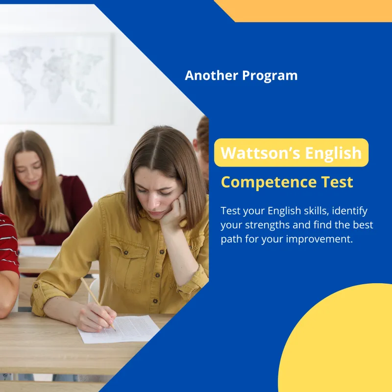 Wattson’s English Competence Test