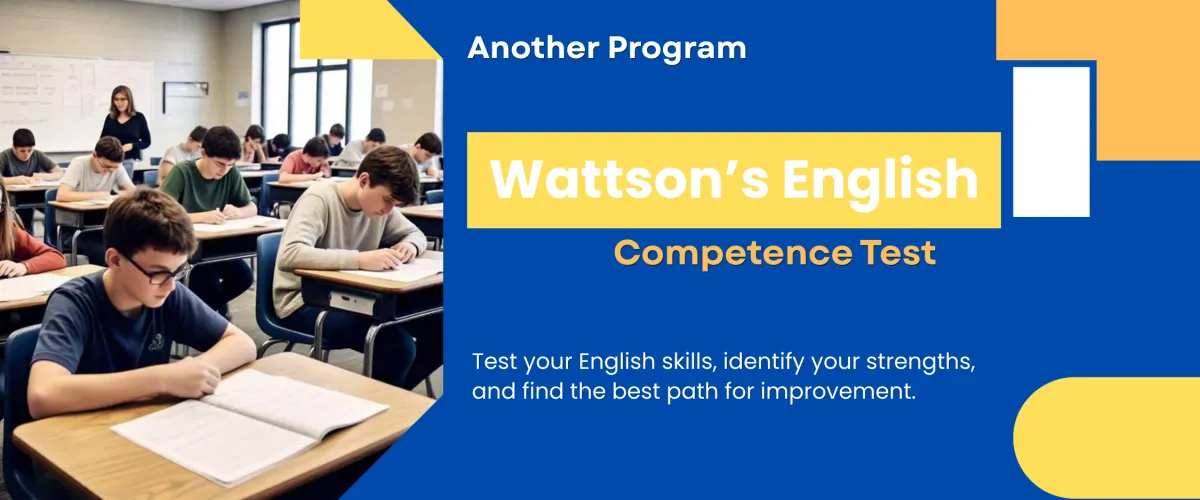 Wattson’s English Competence Test